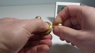 6 Round Peg Fidget Spinner: Symmetric Spinning (RESULTS IN DESCRIPTION)