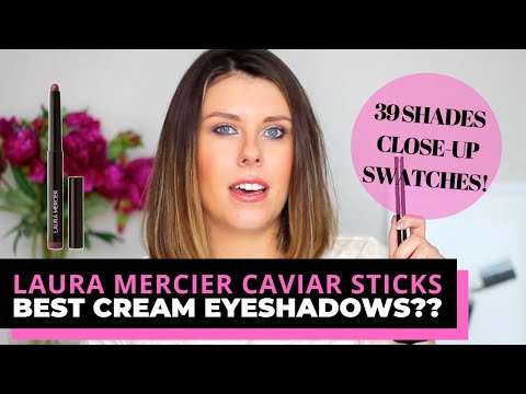 Video: Laura Mercier Tuxedo Caviar Stick Eye Color Recenze, Swatch