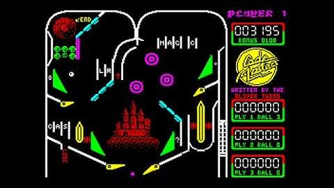 Advanced Pinball Simulator ZX Spectrum