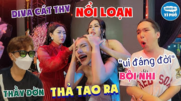 Hậu trường Bội Nhi Su Su cầm "Dùi Cui" dí Diva Cát Thy thầy đờn chạy té khói "nắm đầu" quánh ghen