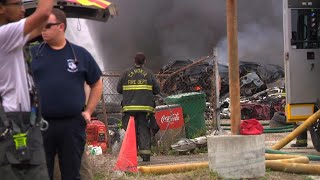 Electric Car Battery Caused Mive Fire, Damaging 100 Cars At St. Clair County Tow Lot