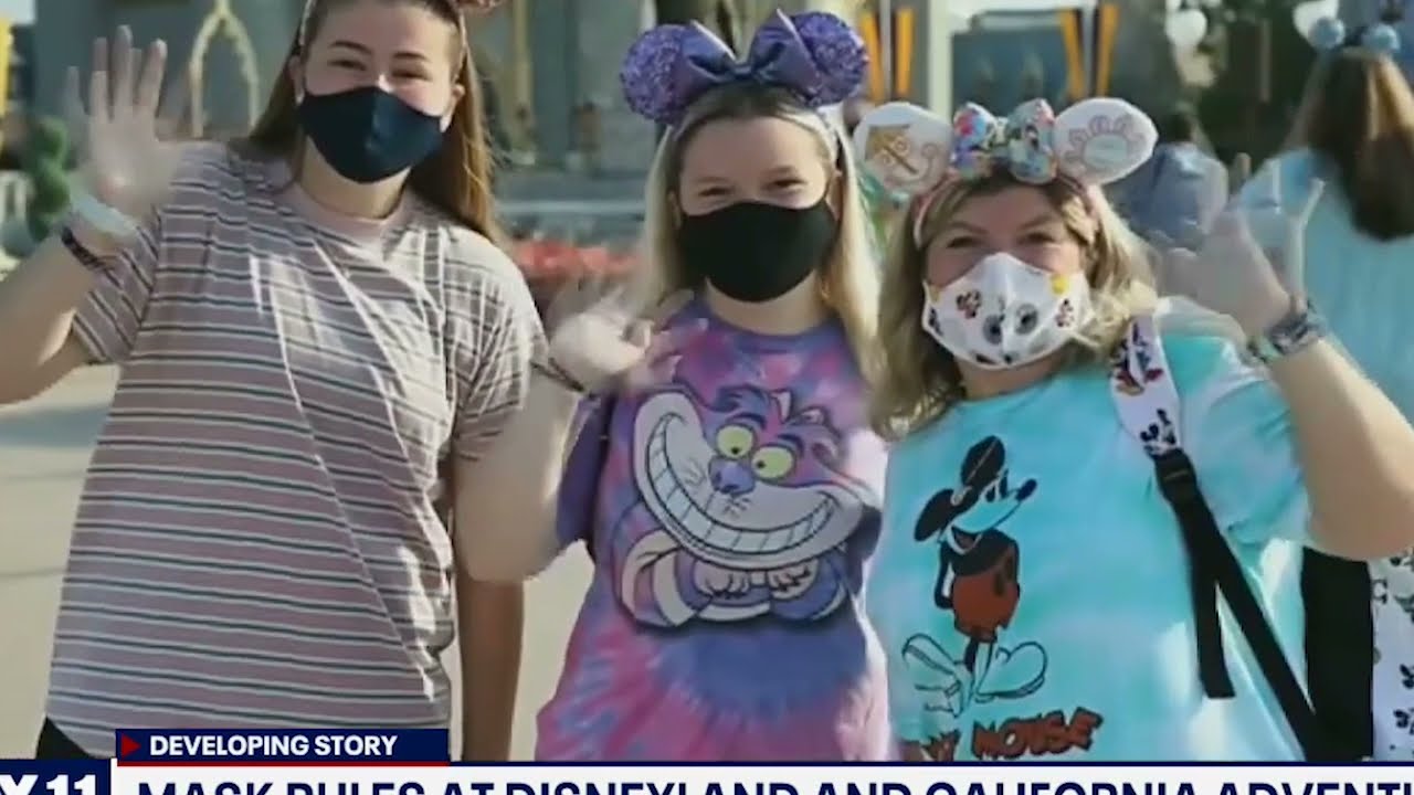 南加州: 迪士尼樂園對已接種疫苗者放寬室内口罩要求 