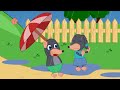 Benny Mole and Friends - The Wind Blows Away The Umbrella Cartoon for Kids