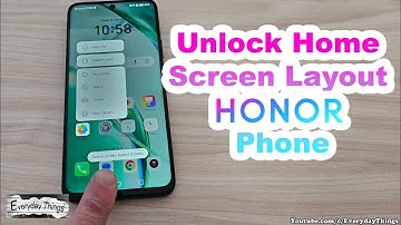 Unlock Your Home Screen Layout on Honor Phone in Simple Steps