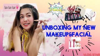 Unboxing my new makeup and selfie ringlight