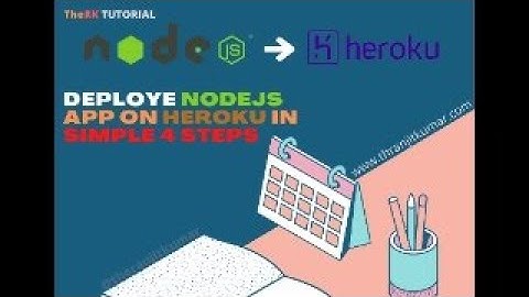 Deploy Nodejs app on Heroku in simple 4 steps