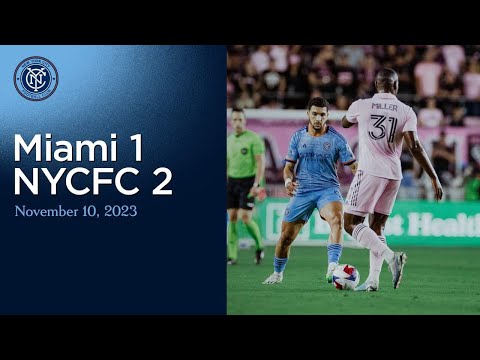 Match Highlights | Inter Miami CF 1-2 NYCFC | November 10, 2023