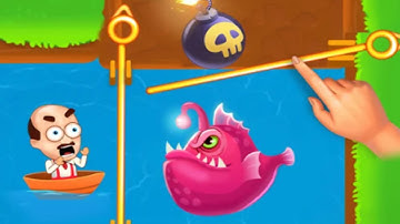 Save Daddy Pull the Pin - All Levels Gameplay Android, iOS