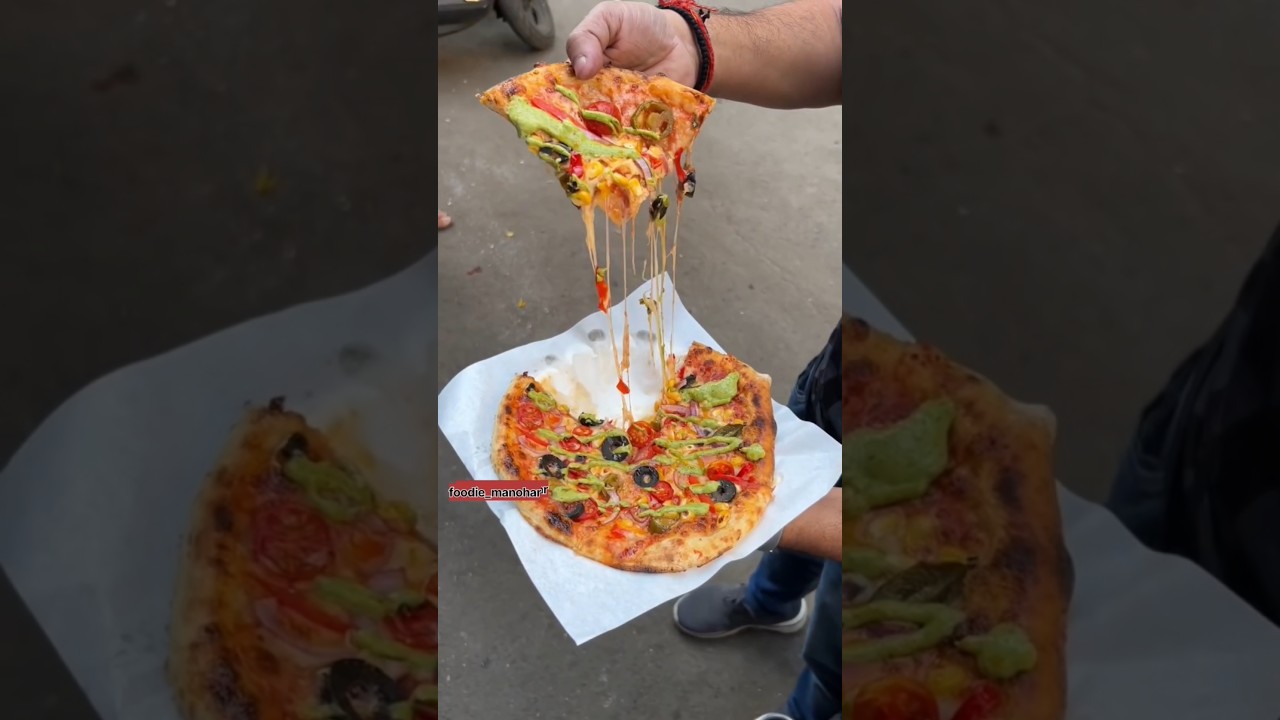 Cheesy Pizza 🍕 | Full Cheese Pull 🤤 #shorts