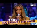 NBA - Beyoncé rend hommage à Kobe Bryant