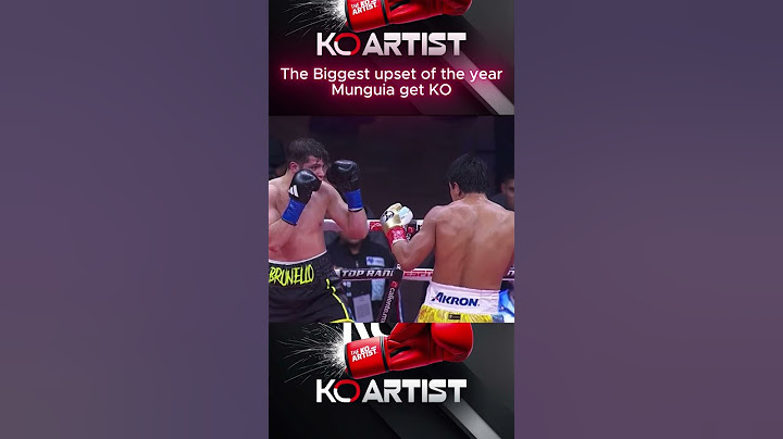 The Biggest Upset of the Year: Munguia Knocked Out!