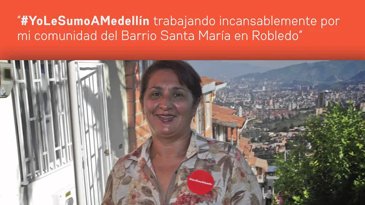Luz Quiceno dice #YoLeSumoAMedell...