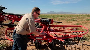 KUHN GA 8731 & GA 9531 Rotary Rake Product Review with Ryan Pearcy