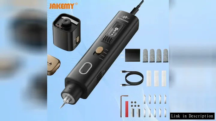 Jakemy Y10 Pro 2-in-1 Ultrasonic Cutter & Polisher , 35W 40kHz, LED Display, for DIY/Industrial, Mod