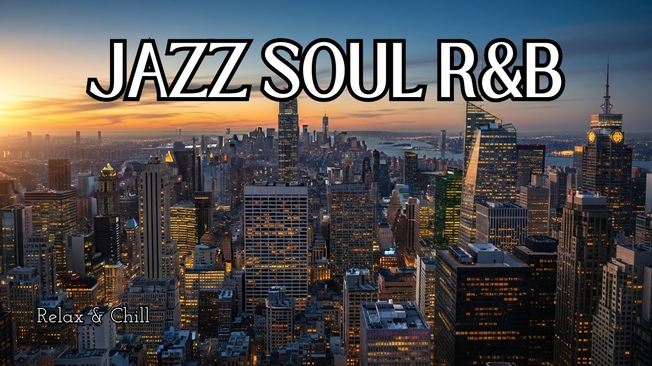 Smooth Jazz & Soul R&B – Calm Instrumental Vibes for Stress Free Productivity