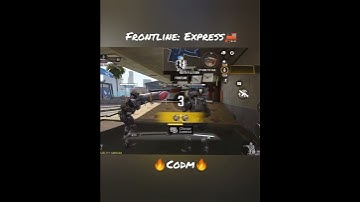 Call of duty: Mobile Frontline gameplay ( Map: Express ) #codm  #shorts