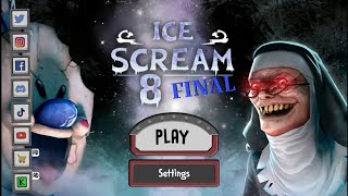ICE SCREAM 8 OFFICIAL MAIN MENU GAMEPLAY | ICE SCREAM 8