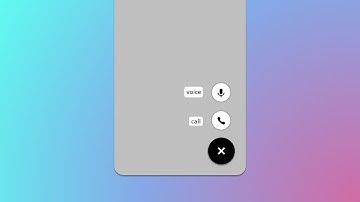 Expandable Floating Action Button in Android | Material Design