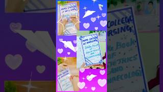 You Won’t Believe This Handmade Nursing Drug Book Cover! 💙 #NursingStudent #nurselife #nursetips