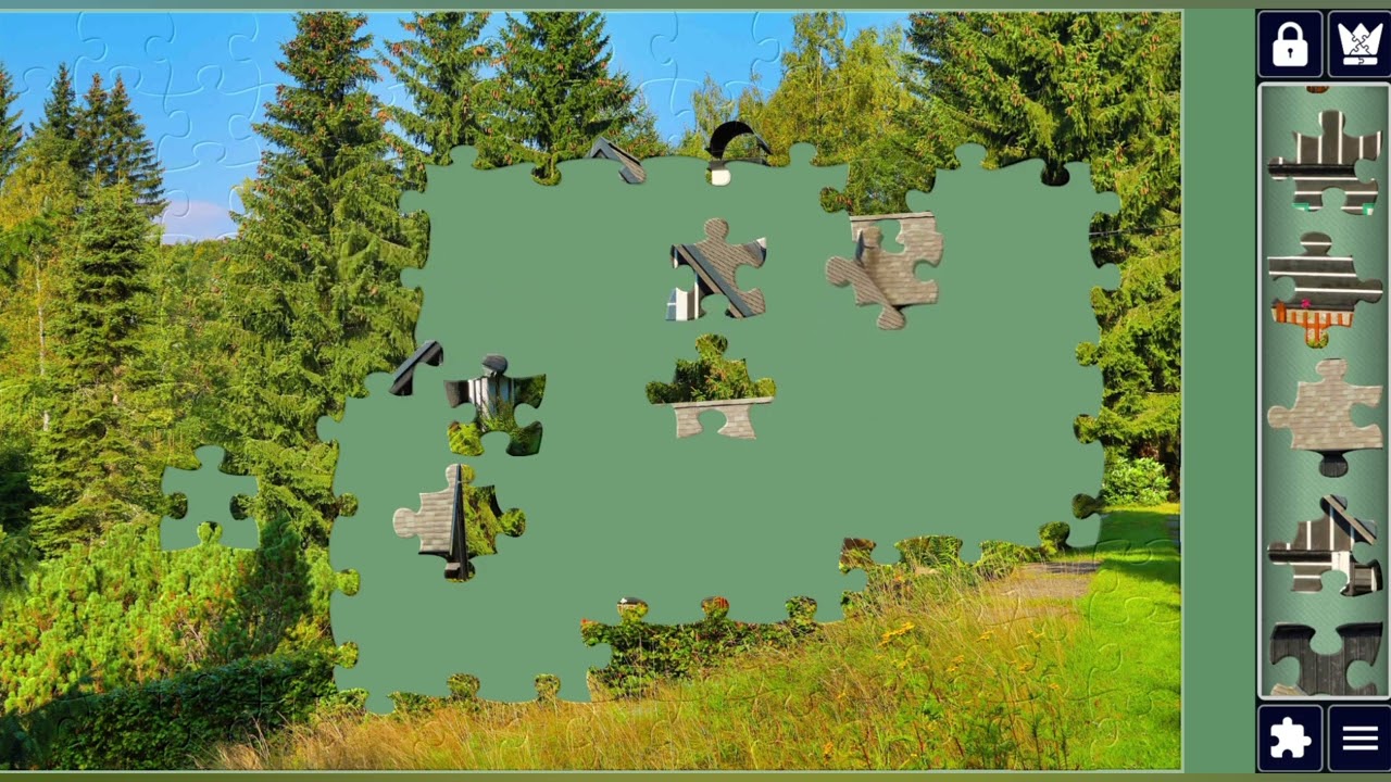 Cozy Cabin in the woods//jigsaw puzzles craft 🧩🧩//Amazing puzzles Art 🧩🧩//puzzles collection 🧩//