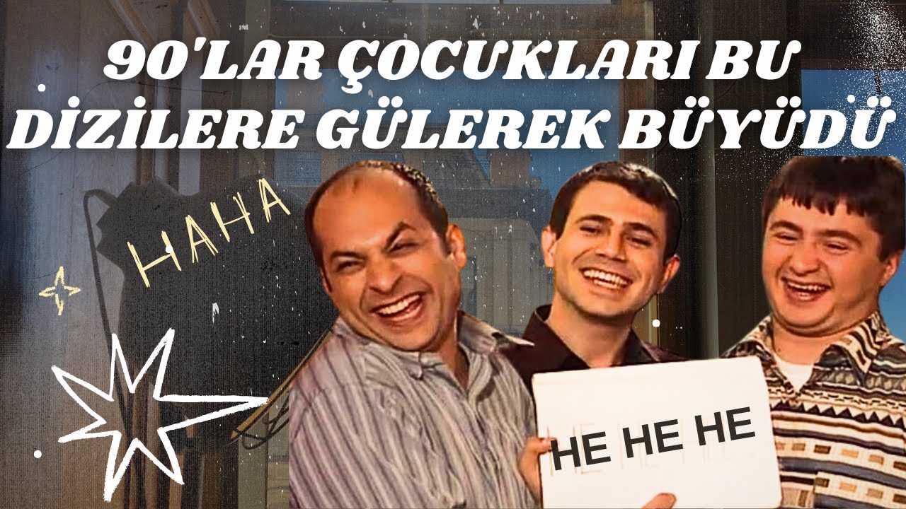 90'lar ve 2000'lerin Başındaki En İyi 20 Türk Komedi Dizisi #90lar #komedi #tv #nostalji #yedinumara