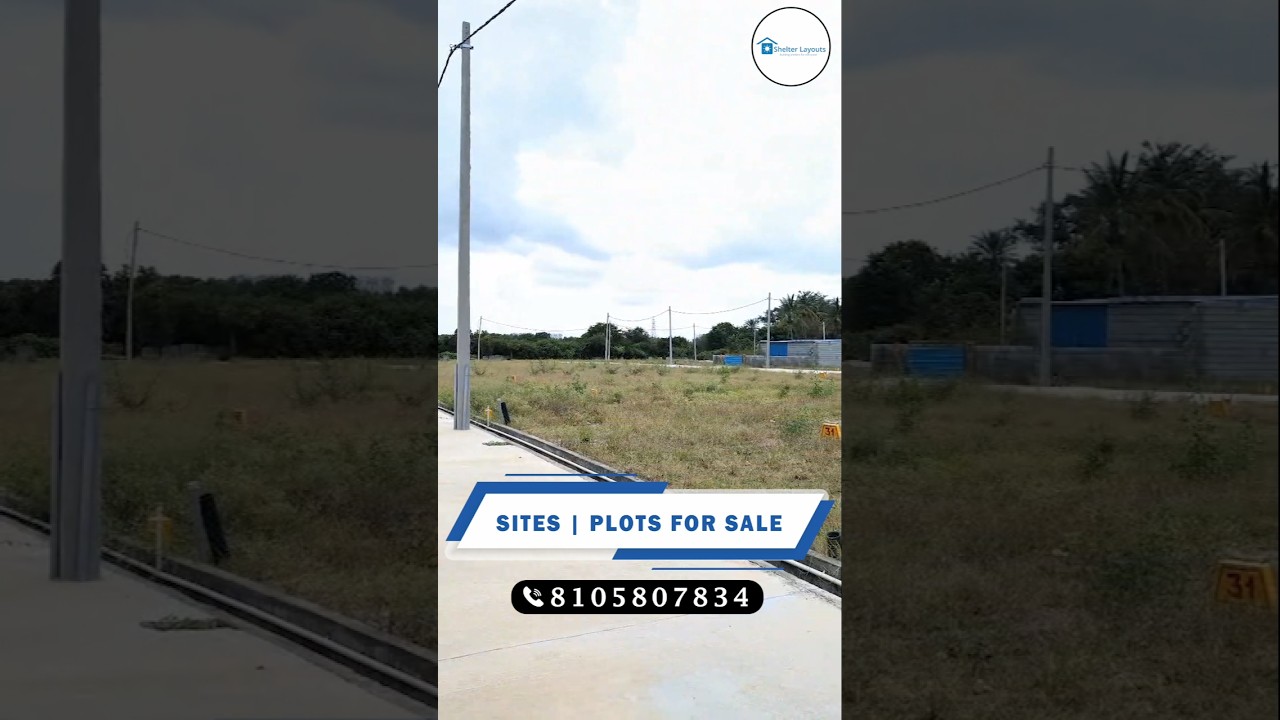 Individual E Khata Plots Close to Hennur Main Road 