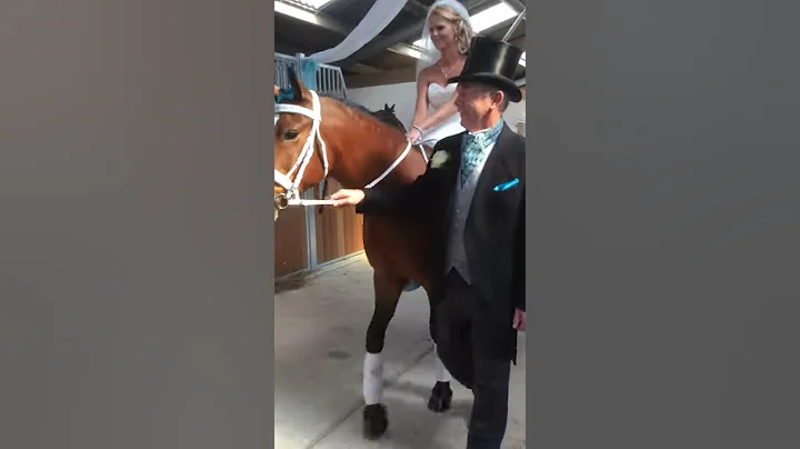 Jess Weston wedding entrance