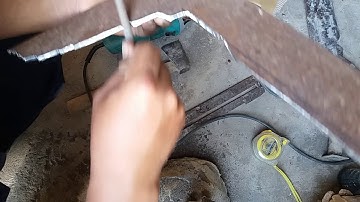 CÁCH LÀM LƯỠI DAO QUAY CHẬU XI MĂNG, DAO QUAY CHẬU 85 CM LỌT LÒNG, CAO 15 CM