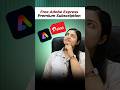 Free Video Editing Tools with Adobe express #adobeexpresspremium #videoeditor #freeapps