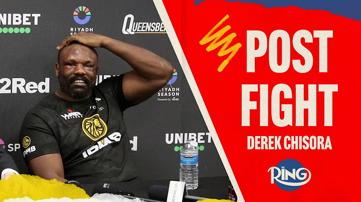 Derek Chisora EMOTIONAL Reaction After Otto Wallin Win