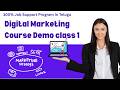 Digital Marketing Course Demo class 1 | Free AI Digital Marketing Online Training