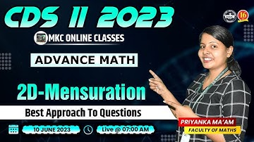 CDS II 2023 | Advance Math