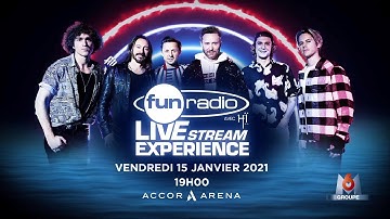 Fun Radio Live Stream Expérience, 15/01/2021, Accor Arena, David Guetta, Bob Sinclar, Martin Solveig