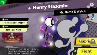 Henry Stickmin In Super Smash Bros Ultimate