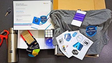 [Unboxing]Microsoft Learn Student Ambassadors Swag Box.[Microsoft Learn Student Ambassadors]