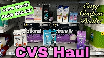 CVS Haul $154 Worth for $20.82! Easy Coupon Deals 3/19-25/23