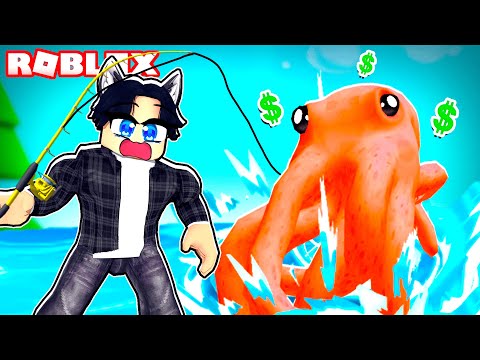 CATCHING THE BIGGEST FISH in ROBLOX!! (Fishing Simulator)