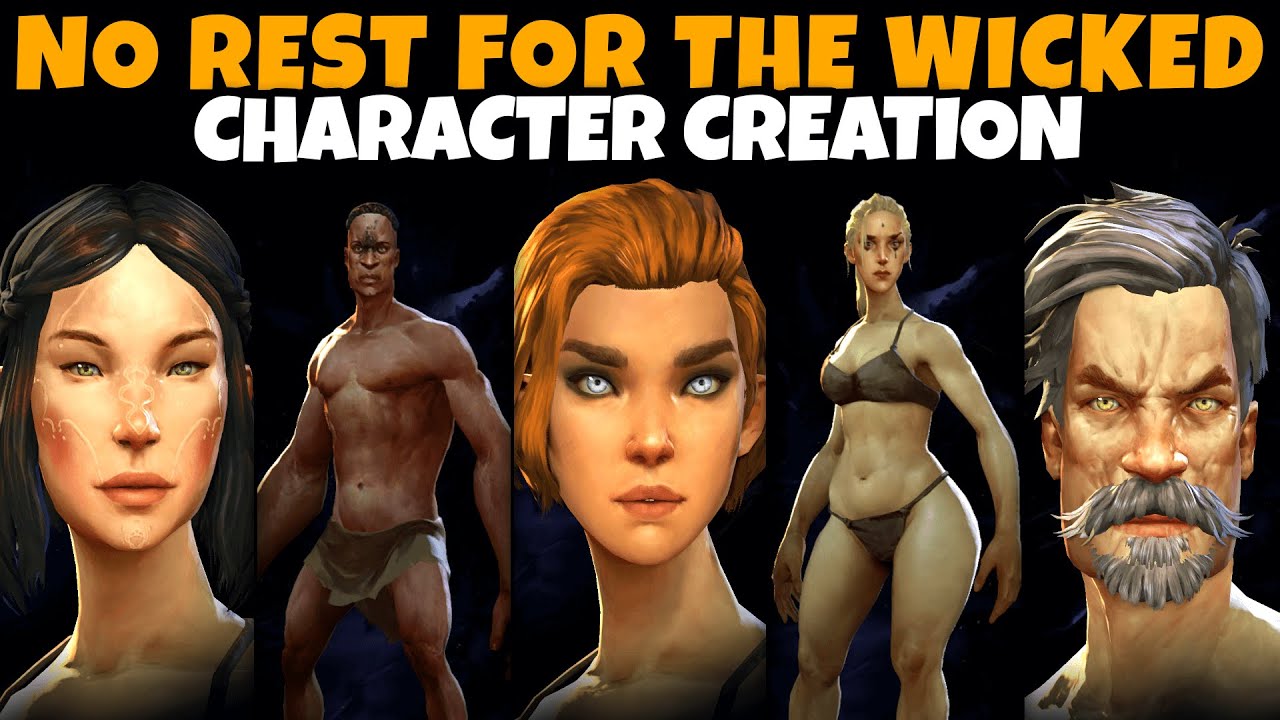 Нет покоя созданию персонажей Wicked (мужчины и женщины, полная настройка, все опции и многое дру...