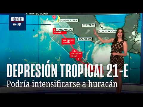 Tropical Depression 21-E Forms: Alert in Mexico Over Potential Hurricane Trudy