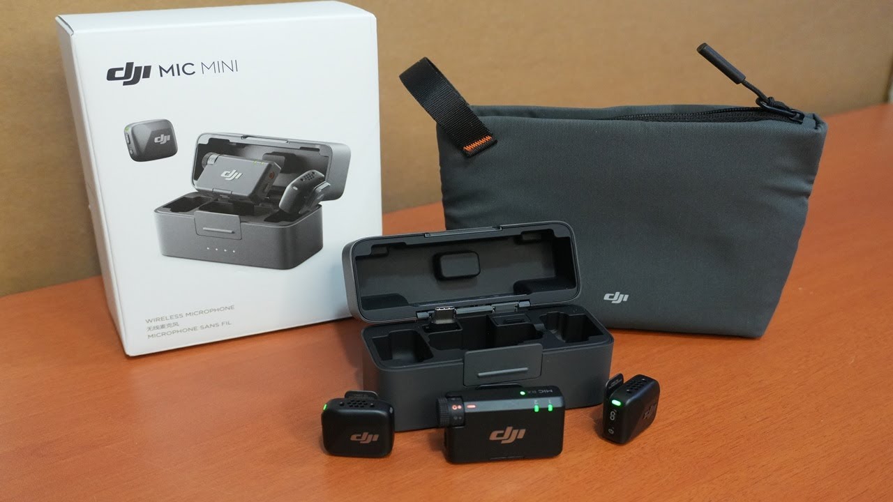 DJI Mic Mini Unboxing Sound Test Sony Camera
