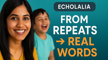 Autism Repetitive Speech — From Echolalia to Real Speech