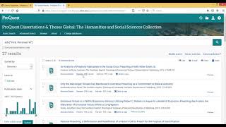 ProQuest Dissertations & Theses