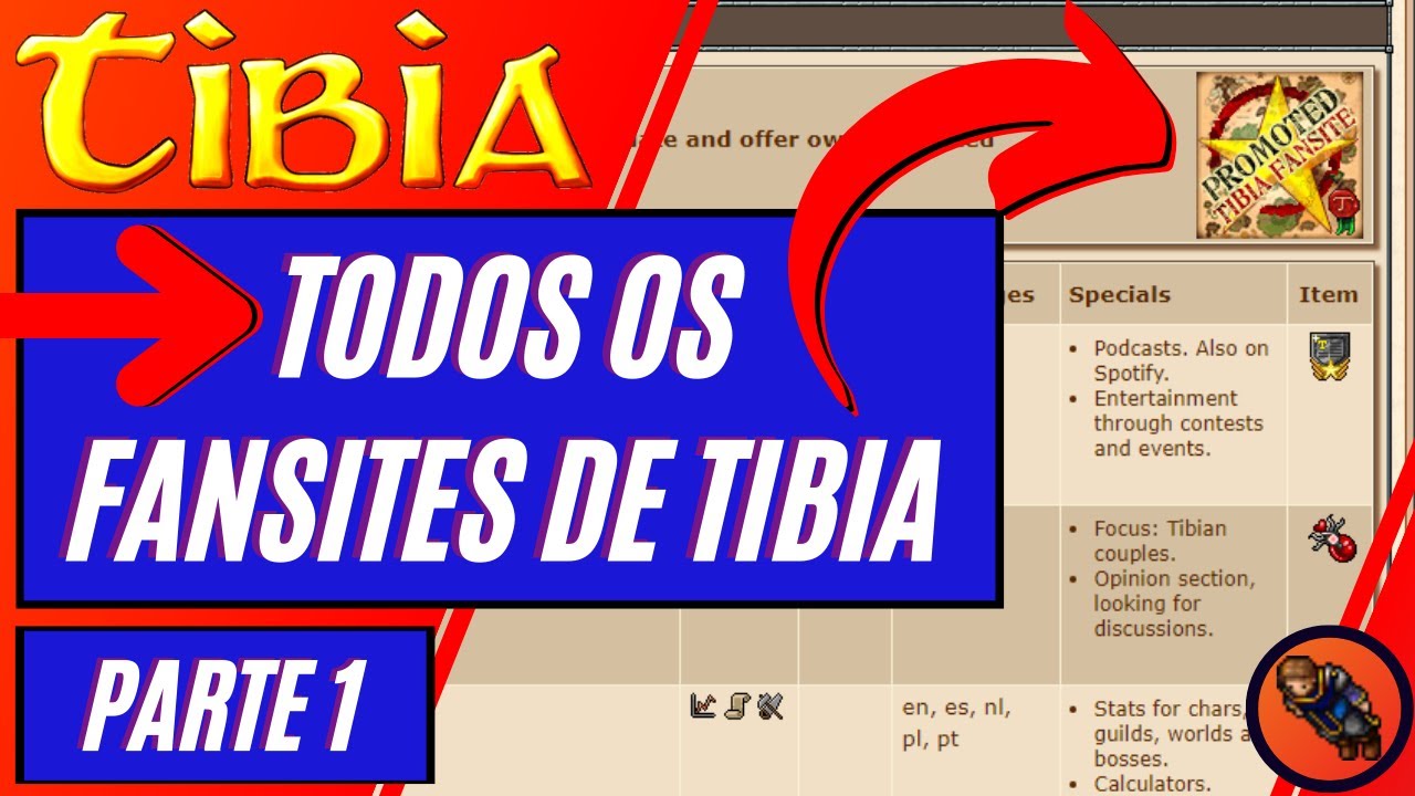 🤯[INCRÍVEL]🤯 TODOS OS PROMOTED FANSITES DO TIBIA