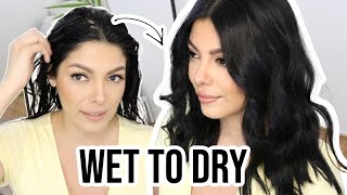 WET TO DRY NATURAL HAIRCARE ROUTINE: everything I use & how I style