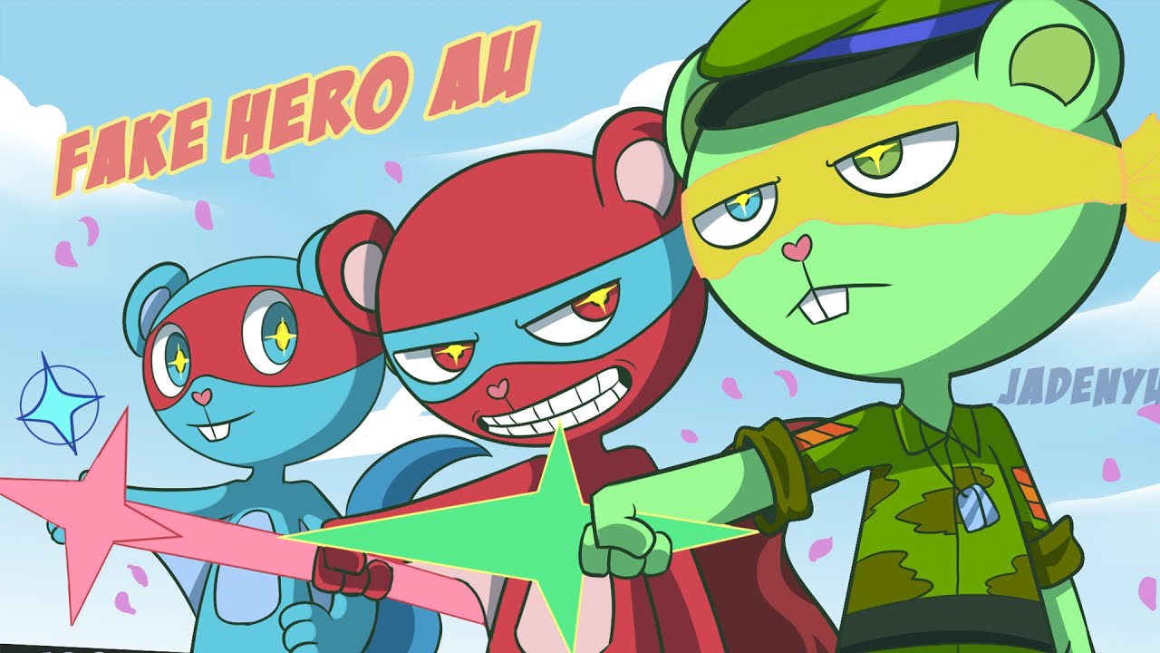 Fake Hero Au - Happy Tree Friends Comic