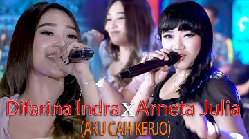 Aku Cah Kerjo - Difarina Indra feat Arneta Julia   OM ADELLA | Video Lirik