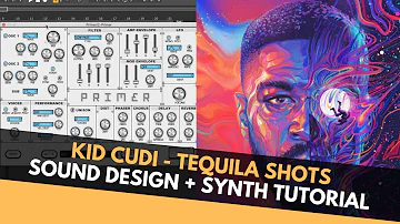 Kid Cudi - Tequila Shots | Sound Design & Synth Tutorial