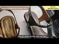 women semi casual heel sandals - #gripexfootwear