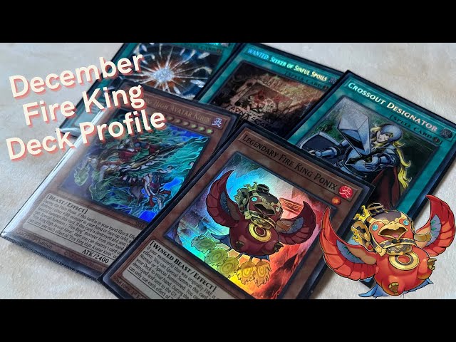 December 2023 Fire King Yu-Gi-Oh! Deck Profile - YouTube December 2023 Fire King Yu-Gi-Oh! Deck Profile - YouTube