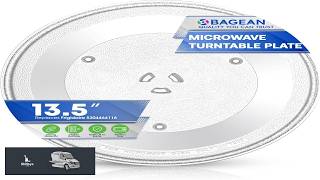 Microwave Plate Replacement 13.5 inch Fits 5304464116 Frigidaire Microwave Turntable Plate
